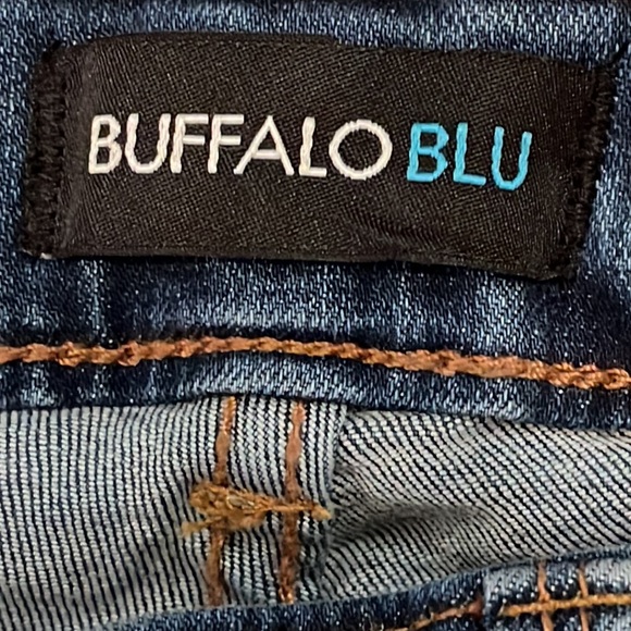 Buffalo Blu Harlow Curvy Stretch Straight Dark Denim Jeans Size 28 - Picture 5 of 14